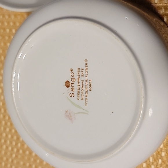 Sango #3776 Mountain Flower Porcelain Bowl w/Lid - Picture 5 of 7